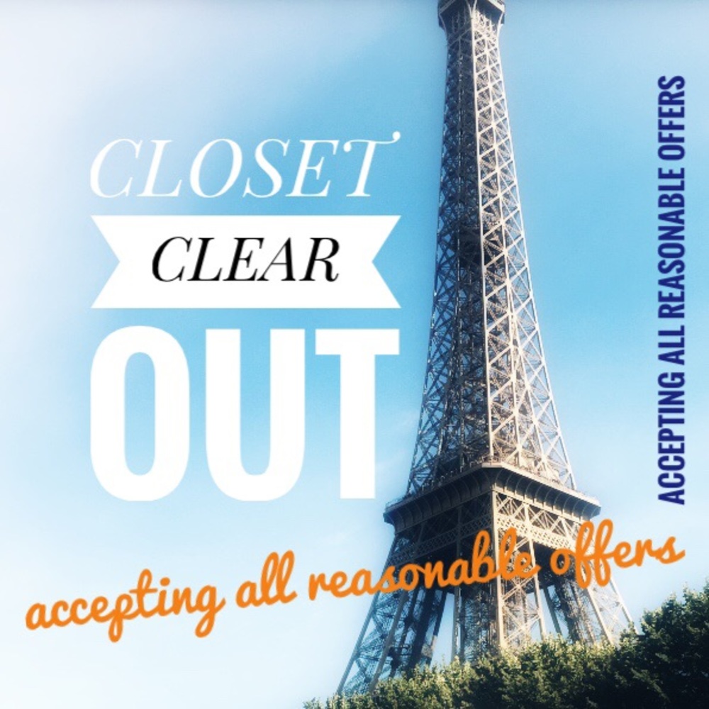 CLOSET CLEAR OUT! Make me an offer!